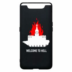 Чехол для Samsung A80 Welcome to Hell - PrintSalon