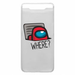 Чехол для Samsung A80 Where? ( Among Us ) - PrintSalon