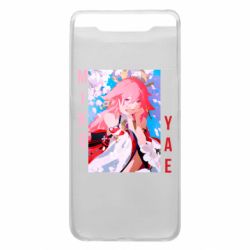 Чехол для Samsung A80 Yae Miko art - PrintSalon