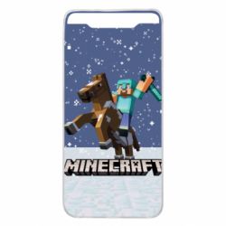 Чохол для Samsung A80 Зимовий Майнкрафт - PrintSalon