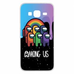 Чехол для Samsung J3 2016 Among Us art paints - PrintSalon