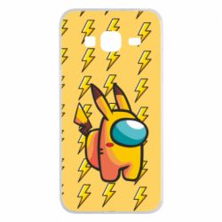 Чехол для Samsung J3 2016 Among Us - Pikachu skin - PrintSalon