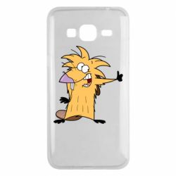 Чехол для Samsung J3 2016 Angry Beavers: Norbert - PrintSalon