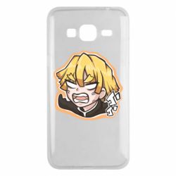 Чехол для Samsung J3 2016 Angry Zenitsu Agatsuma - PrintSalon