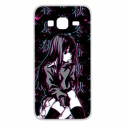 Чохол для Samsung J3 2016 Anime Girl Glitch - PrintSalon