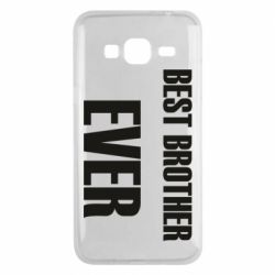 Чехол для Samsung J3 2016 Best brother ever - PrintSalon