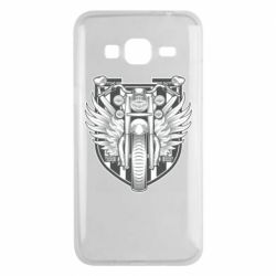 Чехол для Samsung J3 2016 Bike Shield Art - PrintSalon