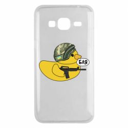 Чехол для Samsung J3 2016 Боевая утка - PrintSalon