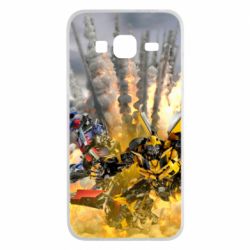 Чохол для Samsung J3 2016 Bumblebee and Optimus Prime - PrintSalon