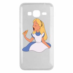 Чехол для Samsung J3 2016 Chinerella Pizza - PrintSalon