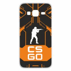 Чохол для Samsung J3 2016 CS GO Chip Texture - PrintSalon