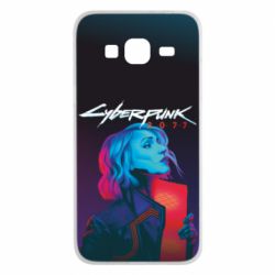 Чохол для Samsung J3 2016 Cyberpunk Girl Portrait - PrintSalon