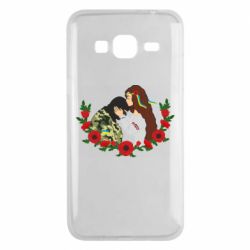 Чохол для Samsung J3 2016Дівчина цілує солдата - PrintSalon