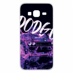 Чехол для Samsung J3 2016 Dodge Art neon