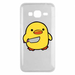 Чохол для Samsung J3 2016 Duckling With A Knife - PrintSalon