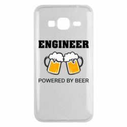 Чехол для Samsung J3 2016 Engineer Powered By Beer - PrintSalon