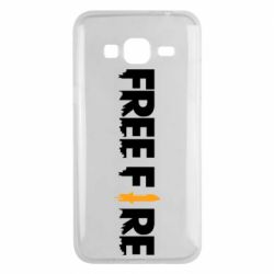 Чохол для Samsung J3 2016 Free Fire logo - PrintSalon