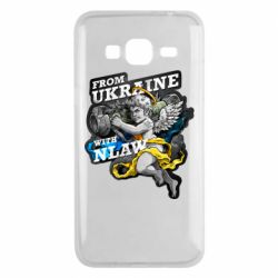 Чехол для Samsung J3 2016 From Ukraine with nlaw - PrintSalon