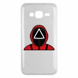 Чехол для Samsung J3 2016 Игра в кальмара Soldier - PrintSalon