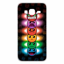 Чохол для Samsung J3 2016 Geometry Dash Levels - PrintSalon