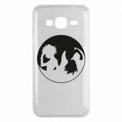 Чехол для Samsung J3 2016 Гун и Киллуа Инь Янь - PrintSalon