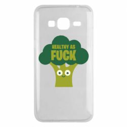 Чехол для Samsung J3 2016 Healthy as fuck - PrintSalon