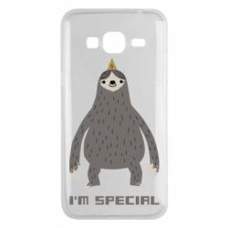 Чехол для Samsung J3 2016 I'm special Sloth - PrintSalon