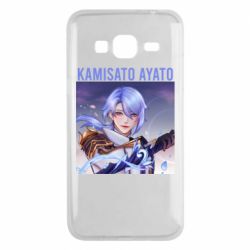 Чехол для Samsung J3 2016 Kamisato Ayato - PrintSalon