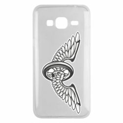Чехол для Samsung J3 2016 Колесо и крылья - PrintSalon