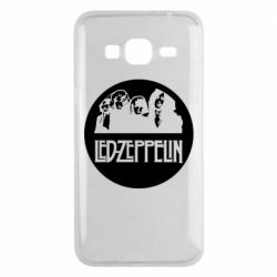 Чехол для Samsung J3 2016 Led Zeppelin in a circle - PrintSalon