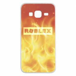 Чохол для Samsung J3 2016 Logo and fire - PrintSalon