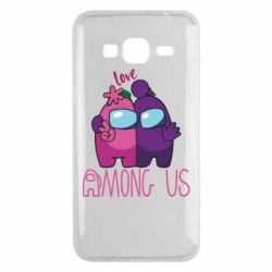 Чехол для Samsung J3 2016 Love is Among Us - PrintSalon