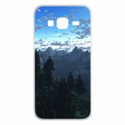 Чехол для Samsung J3 2016 Minecraft nature