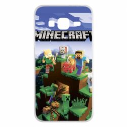 Чохол для Samsung J3 2016 Minecraft Starter - PrintSalon