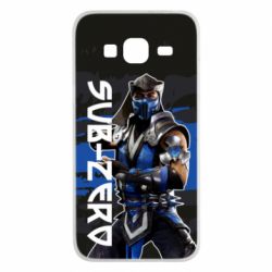 Чехол для Samsung J3 2016 Mortal Kombat  Sub-Zero - PrintSalon