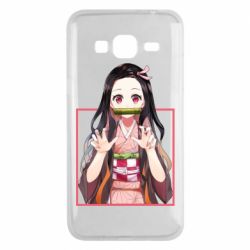 Чехол для Samsung J3 2016 Nezuko - PrintSalon