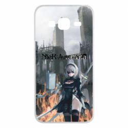 Чехол для Samsung J3 2016 Nier Automata 2B - PrintSalon