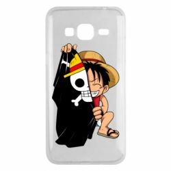 Чехол для Samsung J3 2016 One piece chibi Luffy - PrintSalon