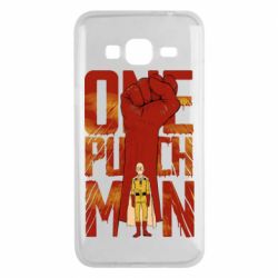Чехол для Samsung J3 2016 One Punch Man Saitama