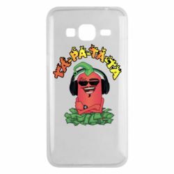 Чехол для Samsung J3 2016 Перец Эдисон и доллары - PrintSalon