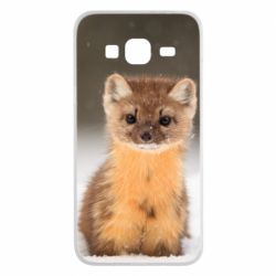 Чехол для Samsung J3 2016 Пушистая куница - PrintSalon