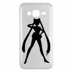 Чохол для Samsung J3 2016 Sailor Moon silhouette - PrintSalon