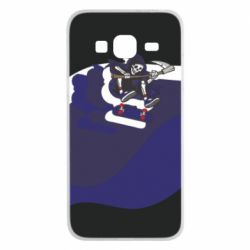 Чохол для Samsung J3 2016 Skater death - PrintSalon