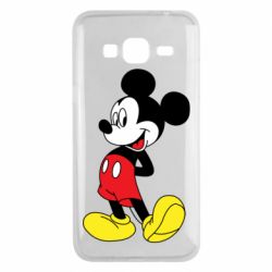 Чехол для Samsung J3 2016 Smiling Mickey - PrintSalon