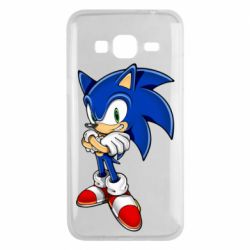 Чохол для Samsung J3 2016 Sonic with smile