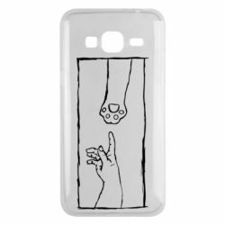 Чехол для Samsung J3 2016 Сreation meow - PrintSalon