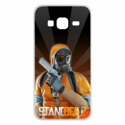 Чехол для Samsung J3 2016 Standoff 2 Terrorist in a gas mask - PrintSalon