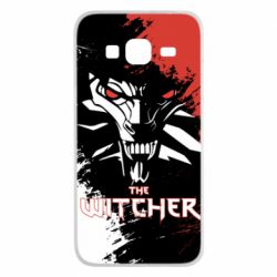 Чехол для Samsung J3 2016 The Witcher Spray Art-PrintSalon Чехол для Samsung J3 2016 The Witcher Spray Art