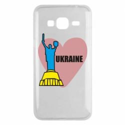 Чехол для Samsung J3 2016 Ukraine in heart - PrintSalon
