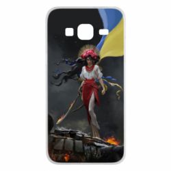 Чохол для Samsung J3 2016 Українка захисниця - PrintSalon